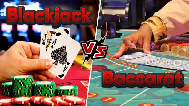 Lowest house edge game in casino: Baccarat VS Blackjack