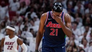 2022 playoffs Heat scoring frenzy, Embiid's career worst