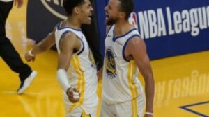 Stephen Curry's bench breakout! Jordan Poole scored 59 points in the first two games, second only to Wilt Chamberlain in team history